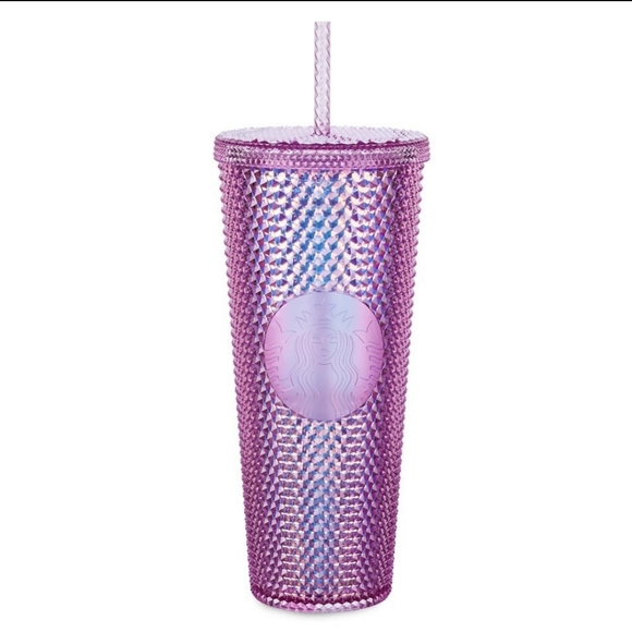🆕 WDW Walt Disney World Starbucks 50th Anniversary Geometric Pink Tumbler Straw - Picture 2 of 16